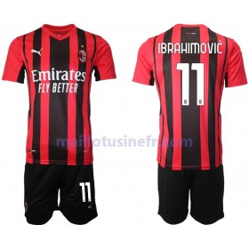 Maillot de Foot AC Milan Zlatan Ibrahimovic 11 Domicile 2021-22 - Enfant